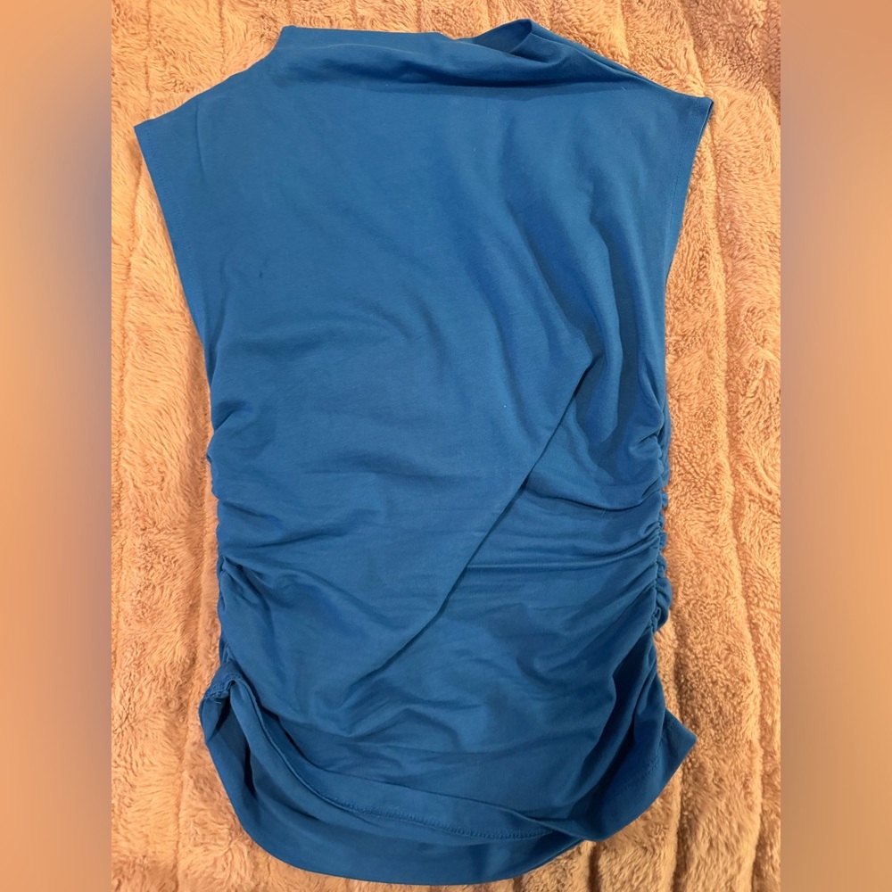 Maeve by Anthropology Blue Top